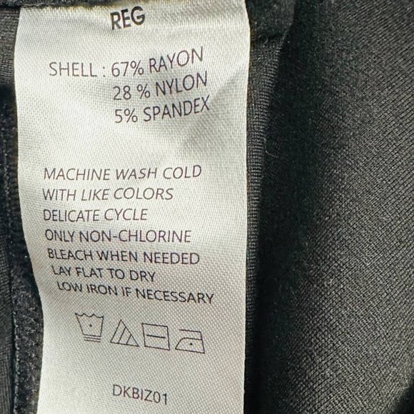 Quince Ultra-Stretch Ponte Straight Leg Pant Colo Black Size XS - Picture 6 of 11